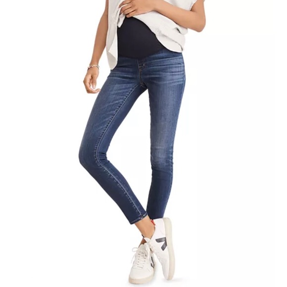 Madewell Jeans Nwt Madewell Over The Bump Skinny Maternity Jeans Poshmark